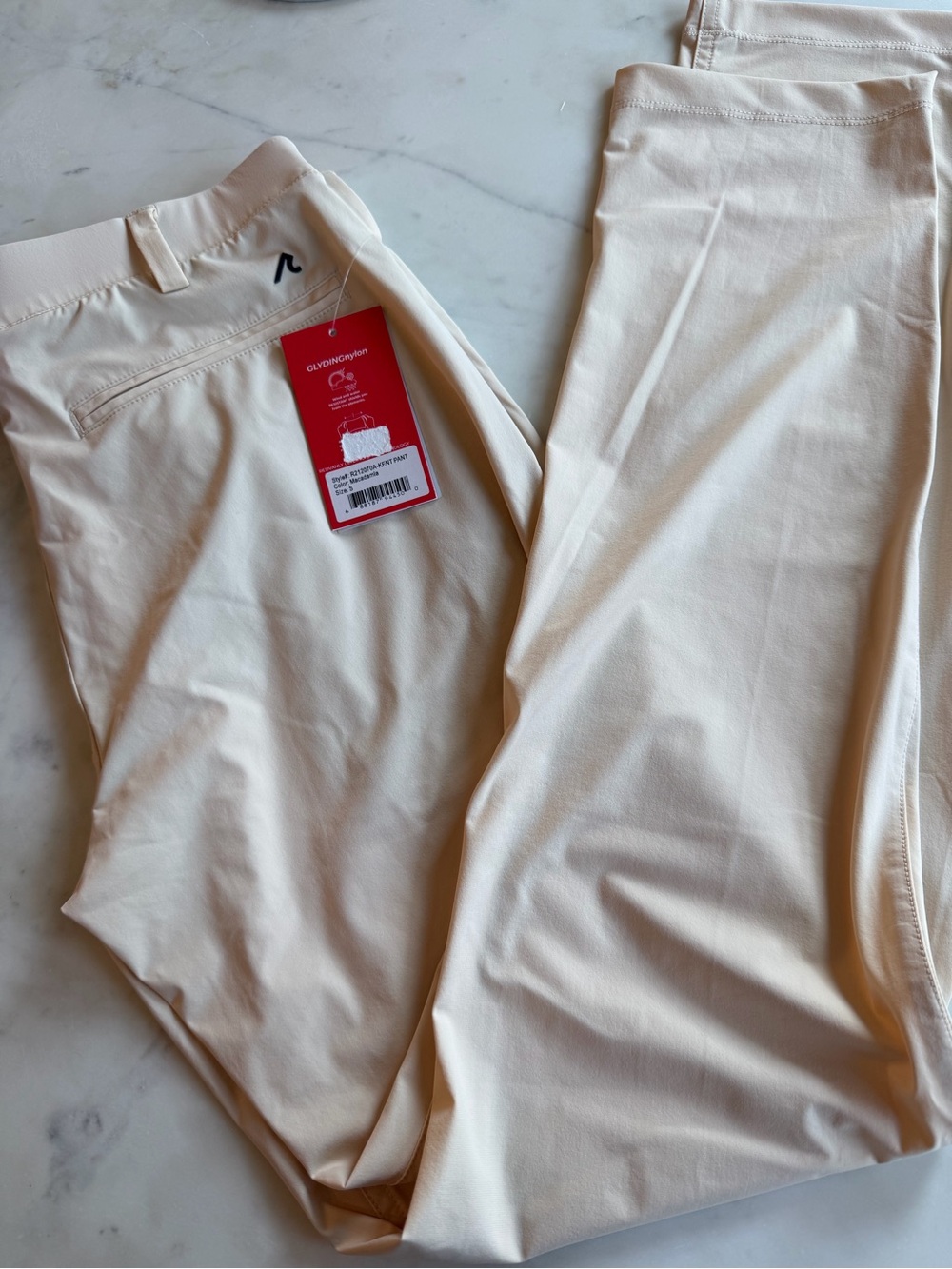 Redvanly Kent Pants Macadamia NWT